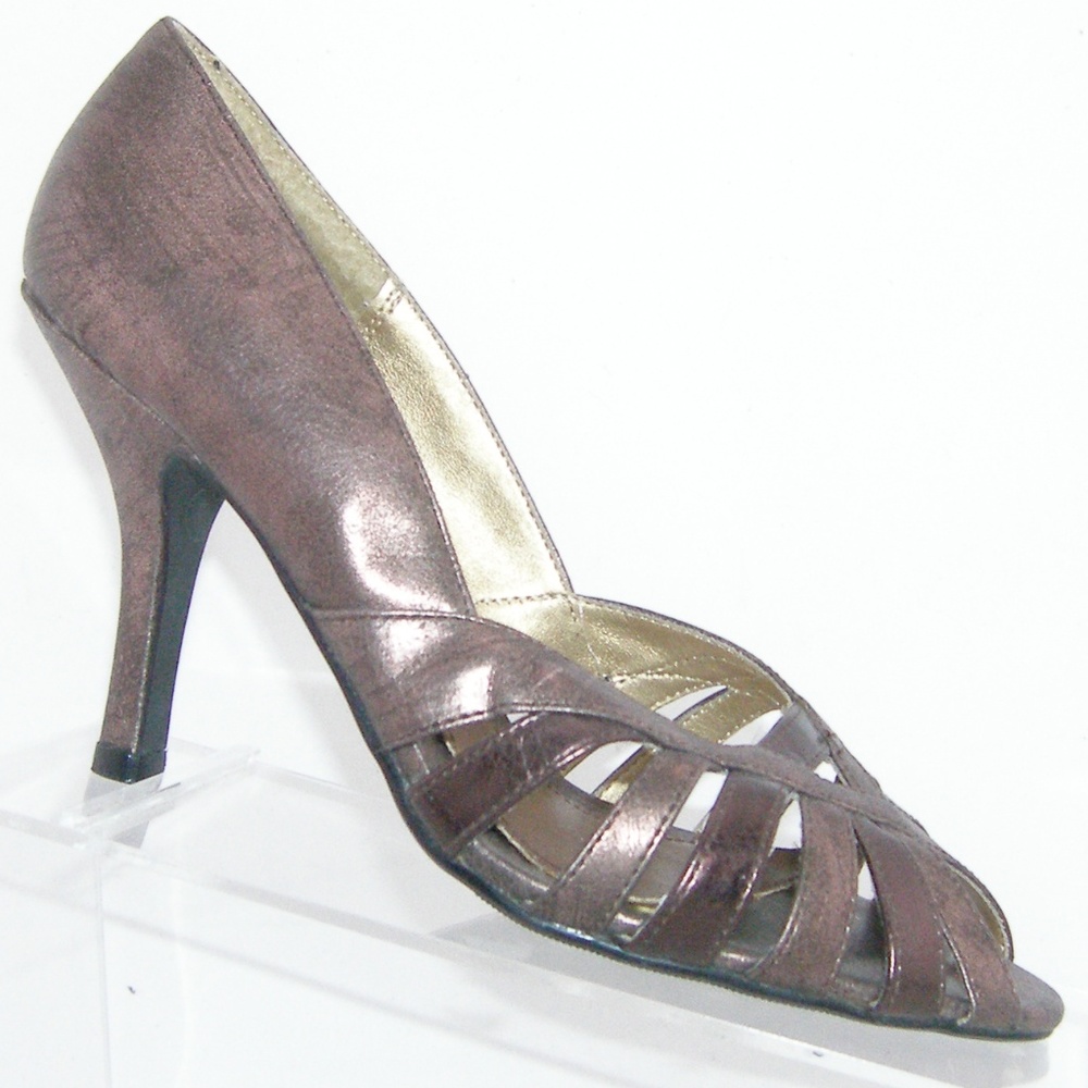 CL by Chinese Laundry Jen bronze strappy heels 7.5